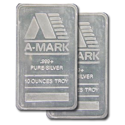 10 Oz Amark Silver Bar