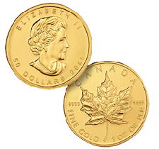 Canadian Gold Maple Leaf