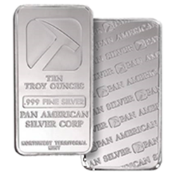 10 Oz Pan American Silver Bar