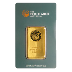 1 Oz Perth Mint Gold Bar