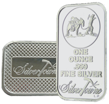 Silvertowne 1 Oz Silver Bars